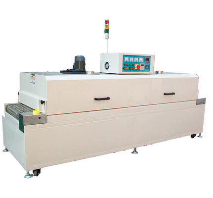 リイトンネル型連続熱気輸送乾燥機 固めるオーブン コンベアベルト型熱気トンネル オーブン 赤外線乾燥トンネル