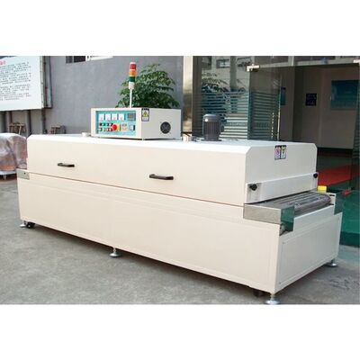 リイトンネル型連続熱気輸送乾燥機 固めるオーブン コンベアベルト型熱気トンネル オーブン 赤外線乾燥トンネル