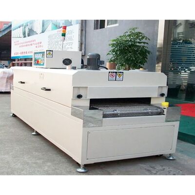 リイトンネル型連続熱気輸送乾燥機 固めるオーブン コンベアベルト型熱気トンネル オーブン 赤外線乾燥トンネル