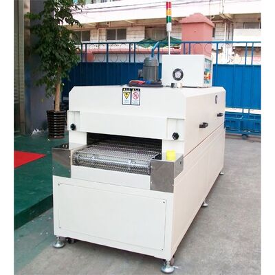 リイトンネル型連続熱気輸送乾燥機 固めるオーブン コンベアベルト型熱気トンネル オーブン 赤外線乾燥トンネル