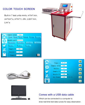 リイ研究所 繊維 デジタル 繊維 透気性 テスト