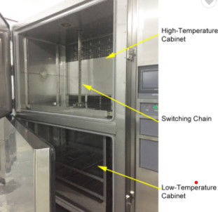 Liyi 2はハイ・ロー温度の速い変更ESSの部屋の熱衝撃テスト キャビネットを区分する
